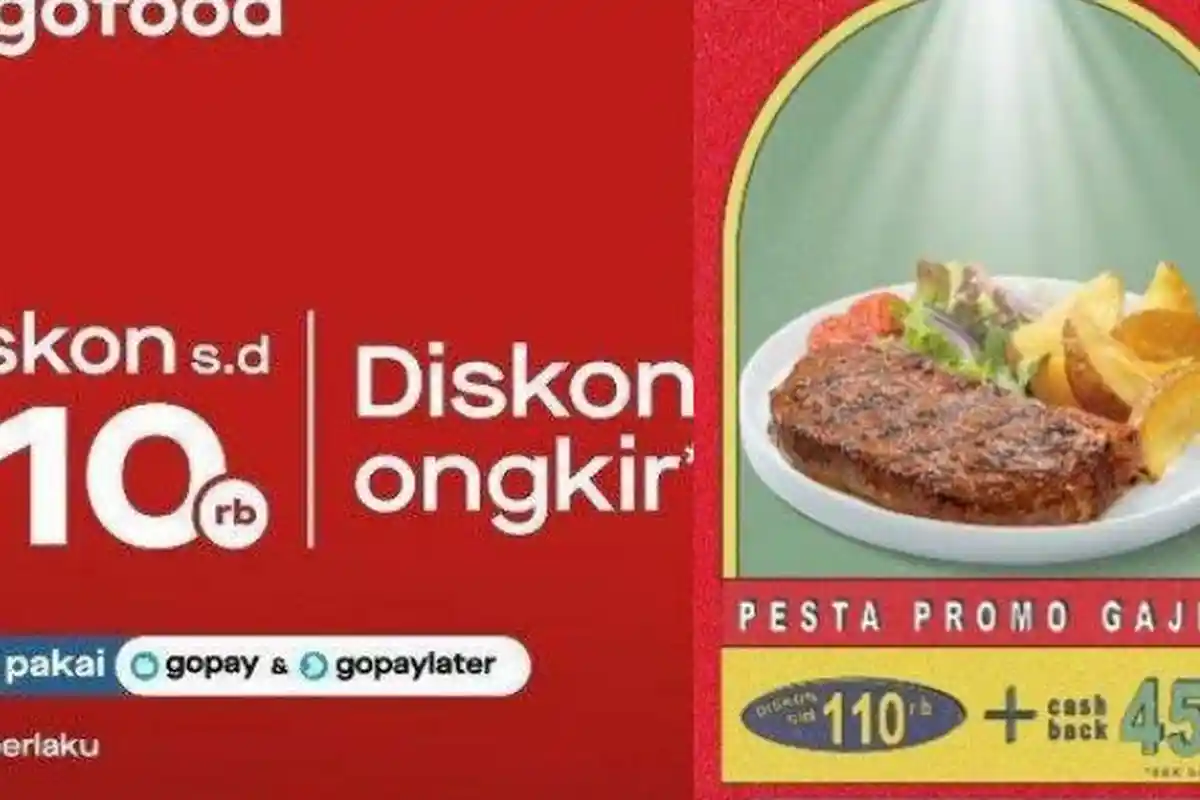 Kode Promo GoFood Hari Ini 4 Juni 2023, Ada Diskon Hingga 50 Persen dan Voucer Hemat 30 Ribu