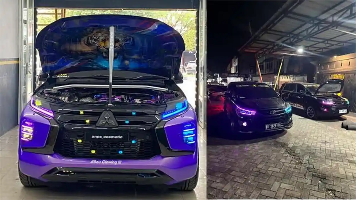 Danish Boyong 3 Mobil Ke Event Modifikasi Turbo Clash di Medan