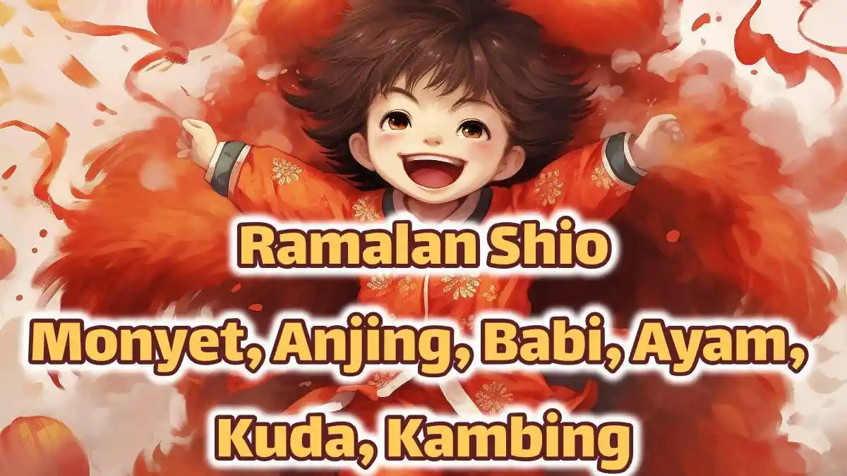 Ramalan Shio Besok Sabtu 5 Oktober 2024, Monyet, Anjing, Babi, Ayam, Kuda, Kambing: Rezeki Hoki