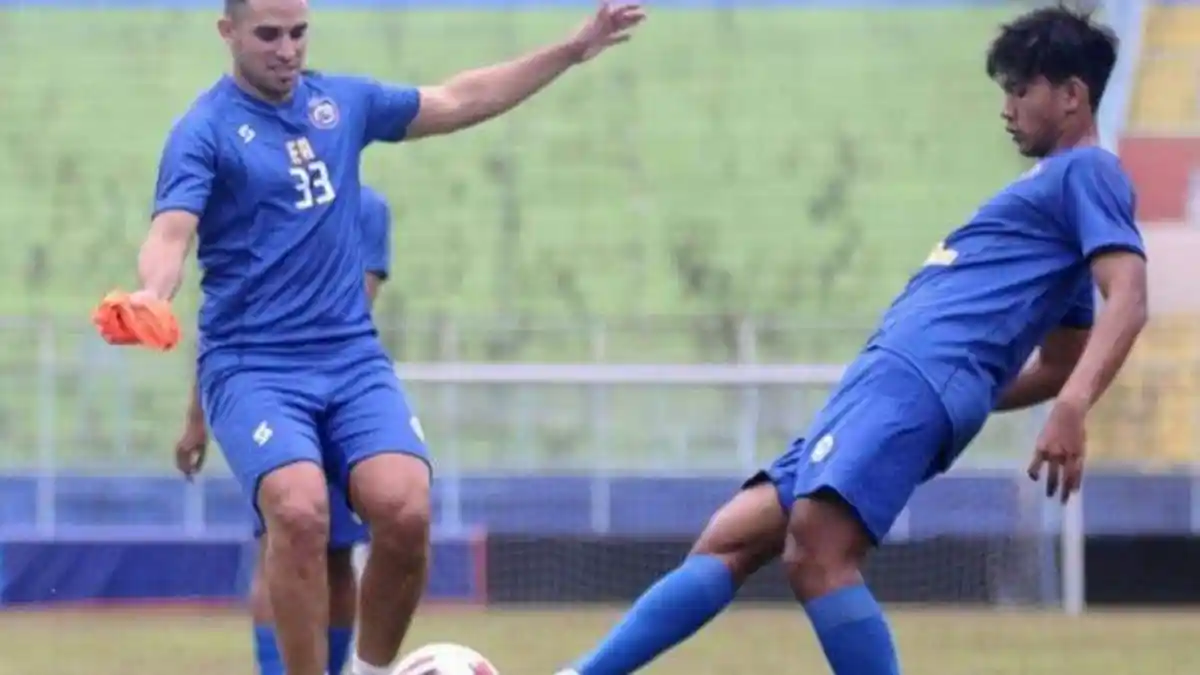 Elias Alderete Pemain Asing Pertama Gabung Latihan Arema FC, Simak INFO