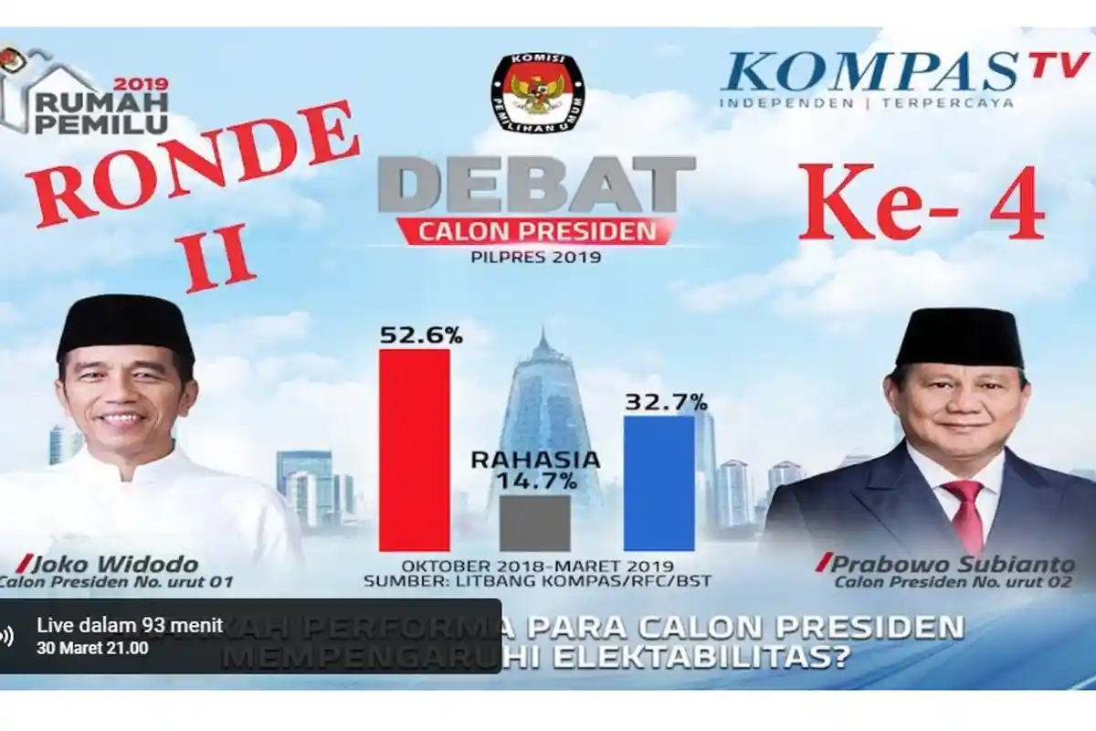 Debat Ke-4 Pilpres 2019 - Tutur Jokowi Keunggulan Indonesia dalam Diplomasi Internasional