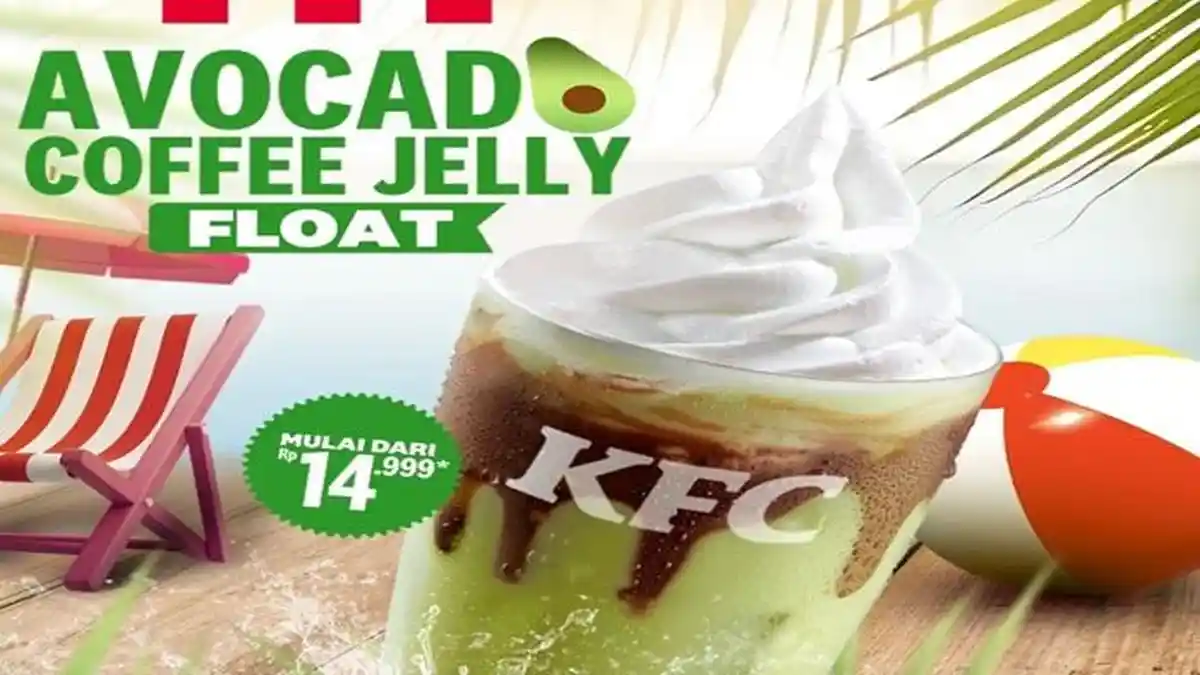 Promo KFC Hari Ini Minggu 16 Juni 2024, Kembalikan Semangat dengan Avocado Coffee Jelly Float
