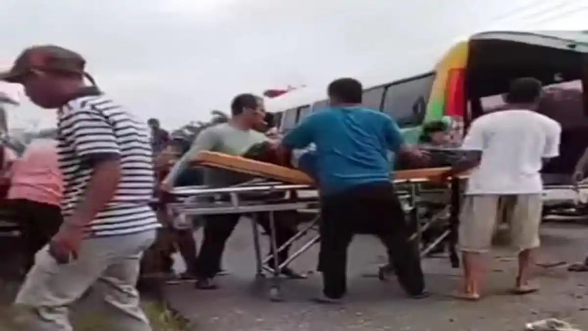 PILU Ibu di Muratara Tewas Kecelakaan Saat Ambil Dana PKH, Mobil Pikap yang Ditumpanginya Terguling