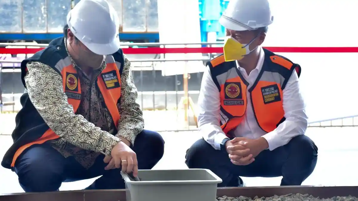 Lanjutkan Hilirisasi, Menperin: Kapasitas Produksi Pabrik Smelter di Gresik Naik 30 Persen