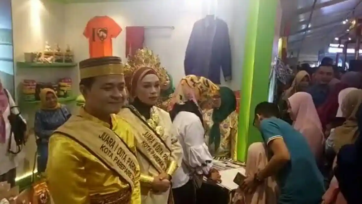 Abon Parepare Curi Perhatian Pengunjung Indonesia Expo APEKSI 2018 di Tarakan