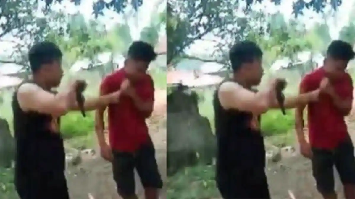 Viral Video Oknum Polisi Cekcok dengan Warga dan Bawa Pistol, Murka Rumahnya Dilempari Batu
