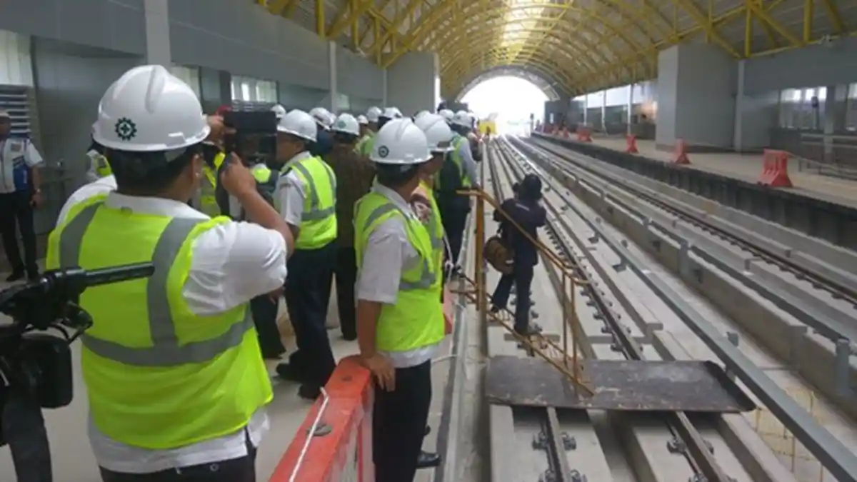 Dari 13 Stasiun LRT Cuma 5 Yang Bisa Dipakai Saat Asian Games 2018 di Palembang