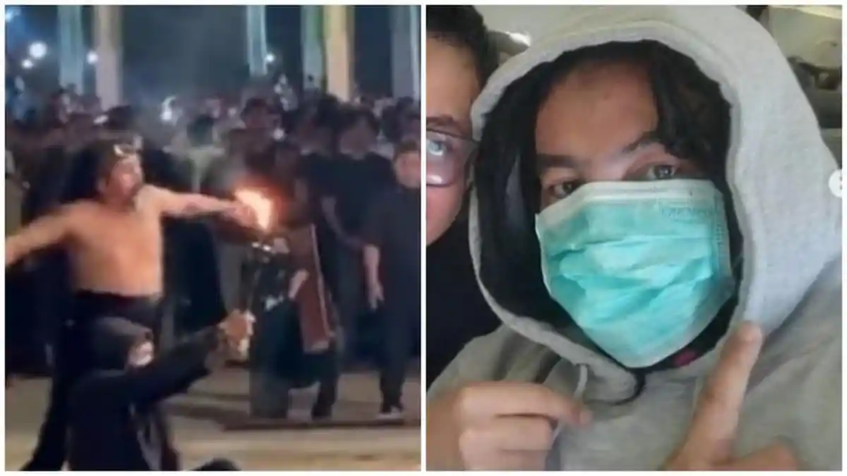 Video Detik-detik Limbad Terbakar saat Atraksi Api, Masuk RS Mengeluh Kepanasan, Ini Kondisinya