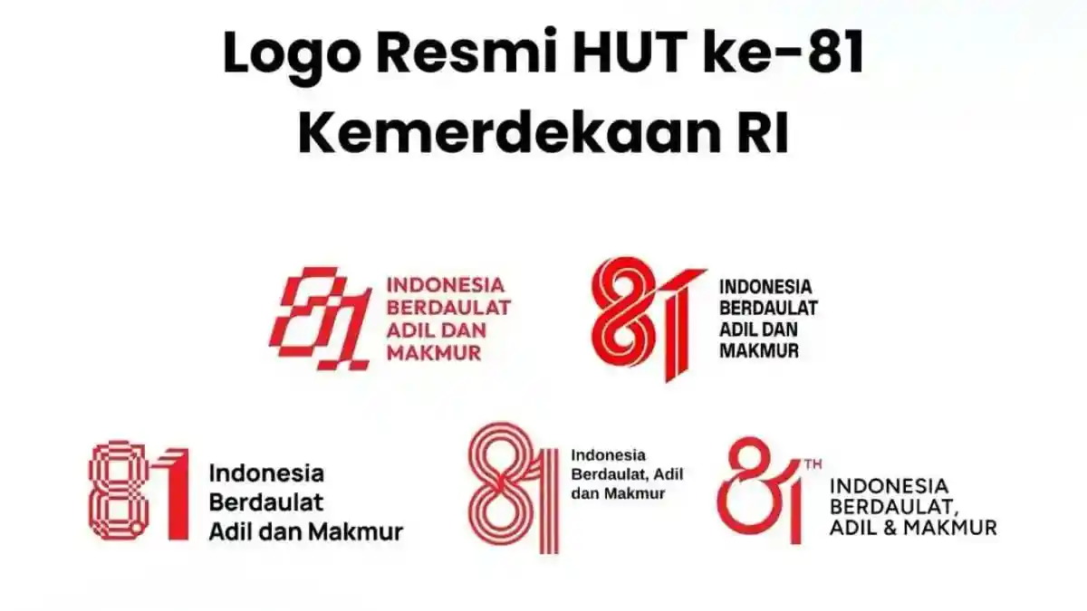 Inilah 5 Finalis Kandidat Logo HUT ke-81 RI 2026, Simak Filosofi dan Makna Masing-masing Desain - Bangkapos.com