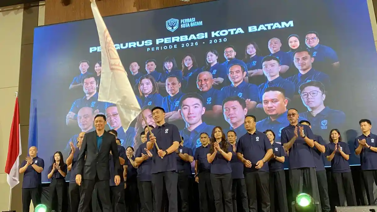Pelantikan Pengurus Perbasi Batam, Targetkan Lolos PON dan Gelar Tuan Rumah Event Internasional