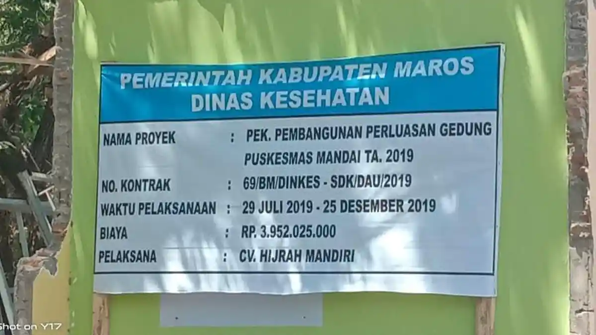 TP4D Maros Periksa Bangunan Baru Puskesmas Mandai, Ada Apa?