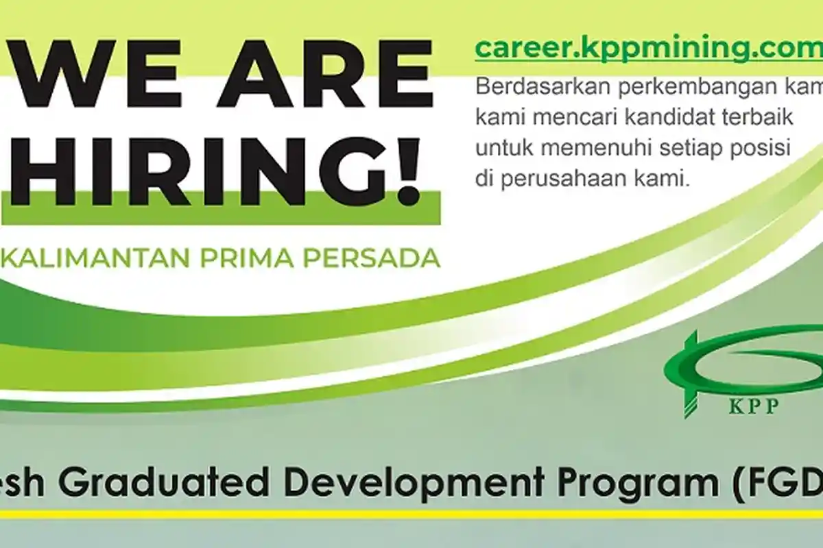 Loker PT Kalimantan Prima Persada, Dicari Lulusan D3 hingga S1