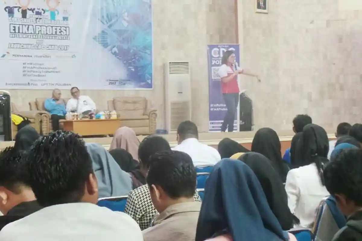 CDC Poliban Gelar Pembekalan Etika Profesi