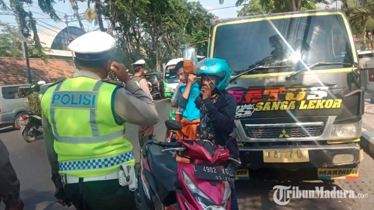 Ratusan Pengendara di Sampang Terjaring Razia Operasi Zebra Semeru 2019, Pengendara R-4 Mendominasi
