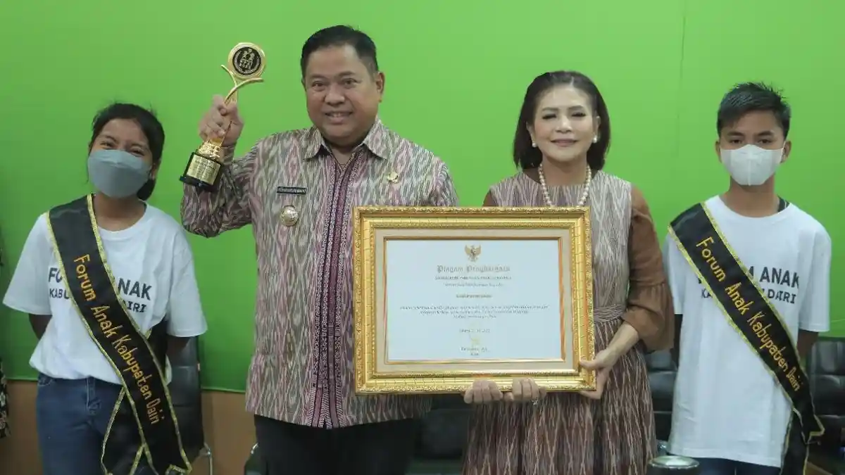 Peringatan Hari Anak Nasional, Pemkab Dairi Terima Penghargaan Dari KPAI Dua Kali Berturut-turut