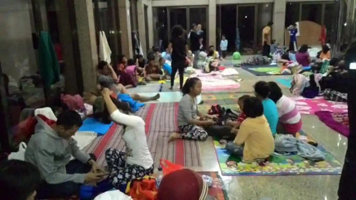 90 Orang Warga Cipinang Melayu Masih Mengungsi