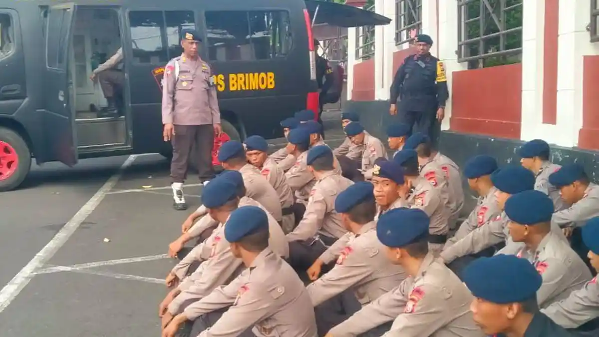 Leting 51 Brimob Polda Maluku Utara Berduka, Selamat Jalan Bharada Andyka