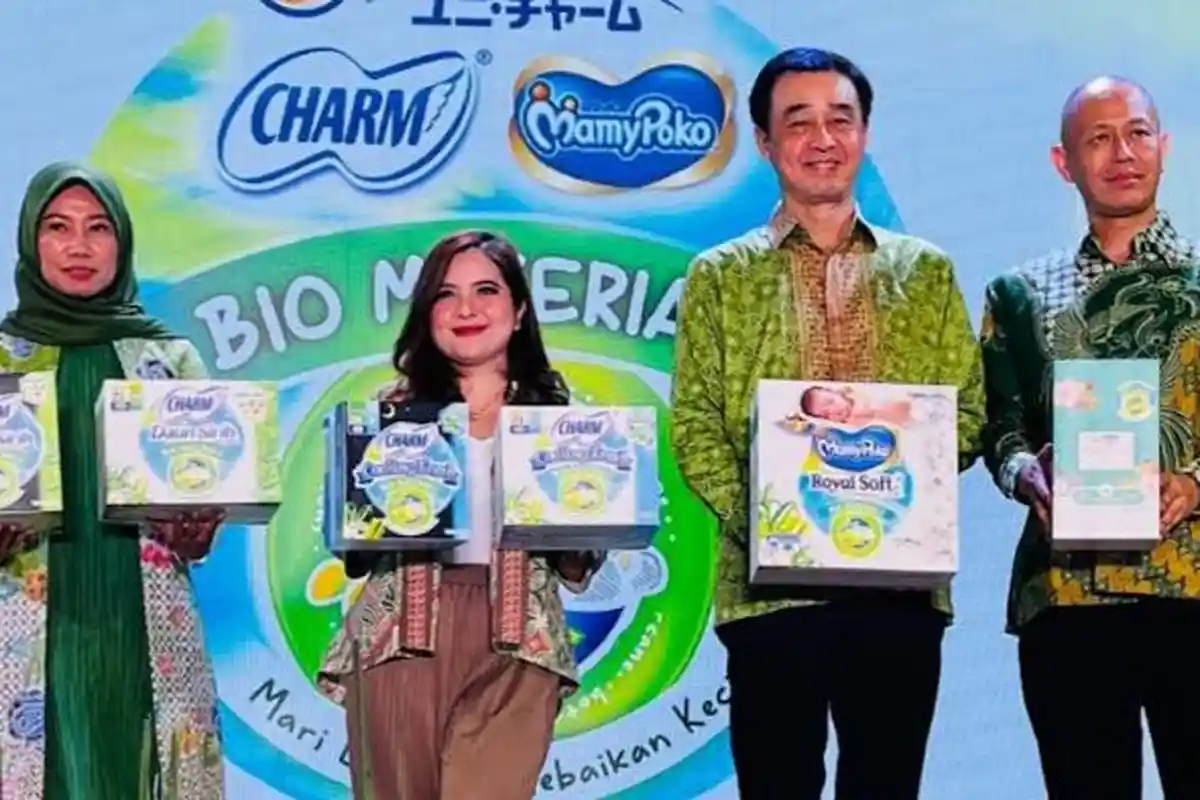 Komitmen Dukung Lingkungan, Uni Charm Indonesia Luncurkan 3 Produk Berbahan Bio Material