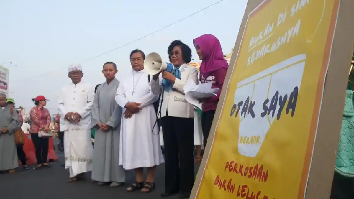 Prihatin Marak Kekerasan Seksual Anak, Damar Gelar Doa Lintas Agama