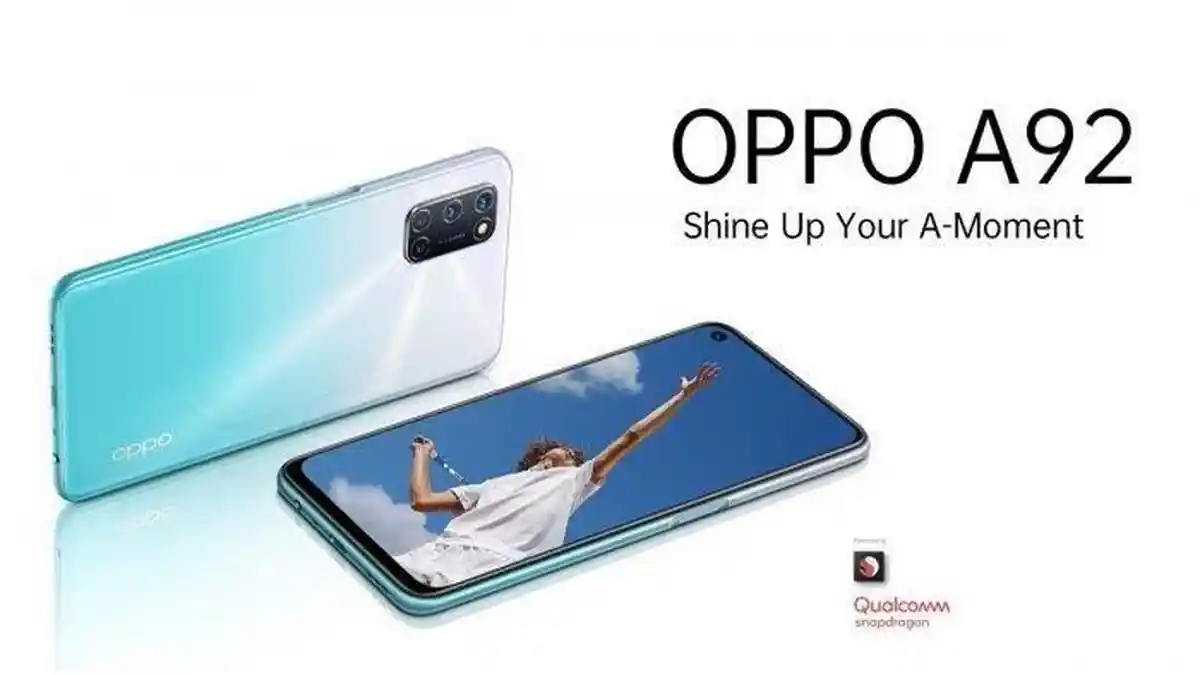 Harga HP OPPO A92 Terbaru, RAM 8GB Hanya Rp 3,3 Juta, Kapasitas Penyimpanan?