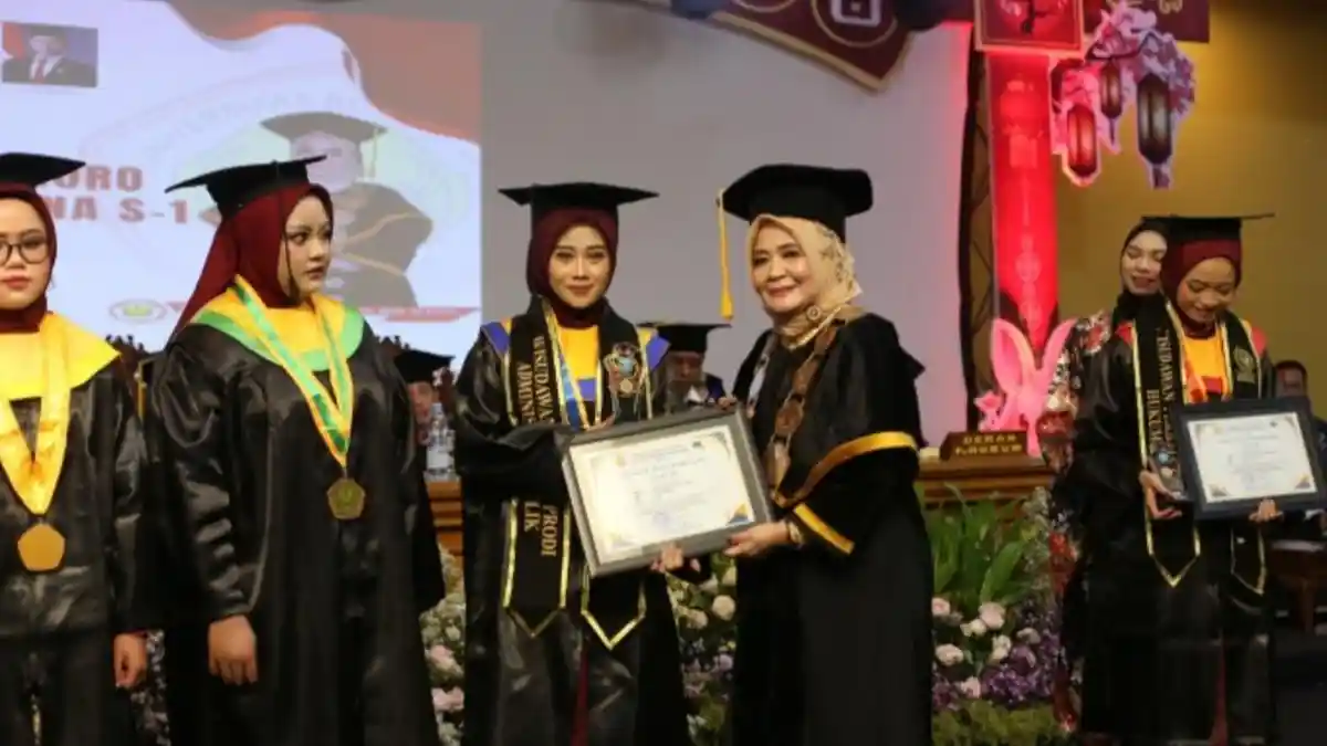 Wisuda S1 Unigoro ke XXXVII, Cetak 656 Sarjana Berintegritas