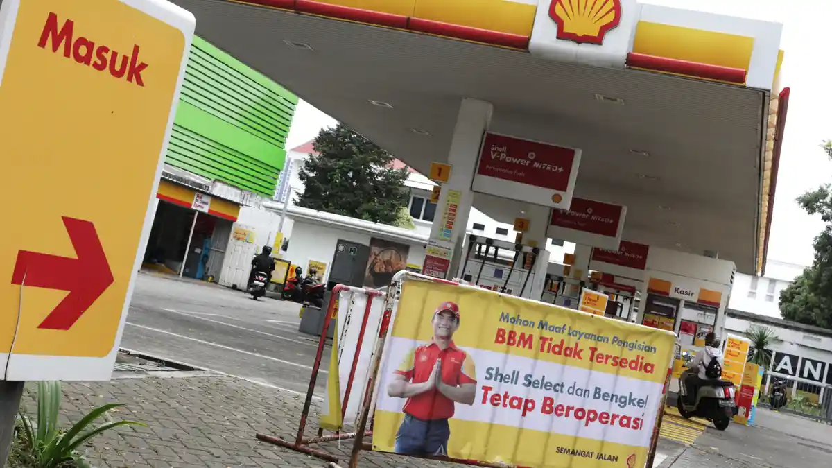 SPBU Shell Kembali Jual BBM Akhir November, Base Fuel dari Pertamina