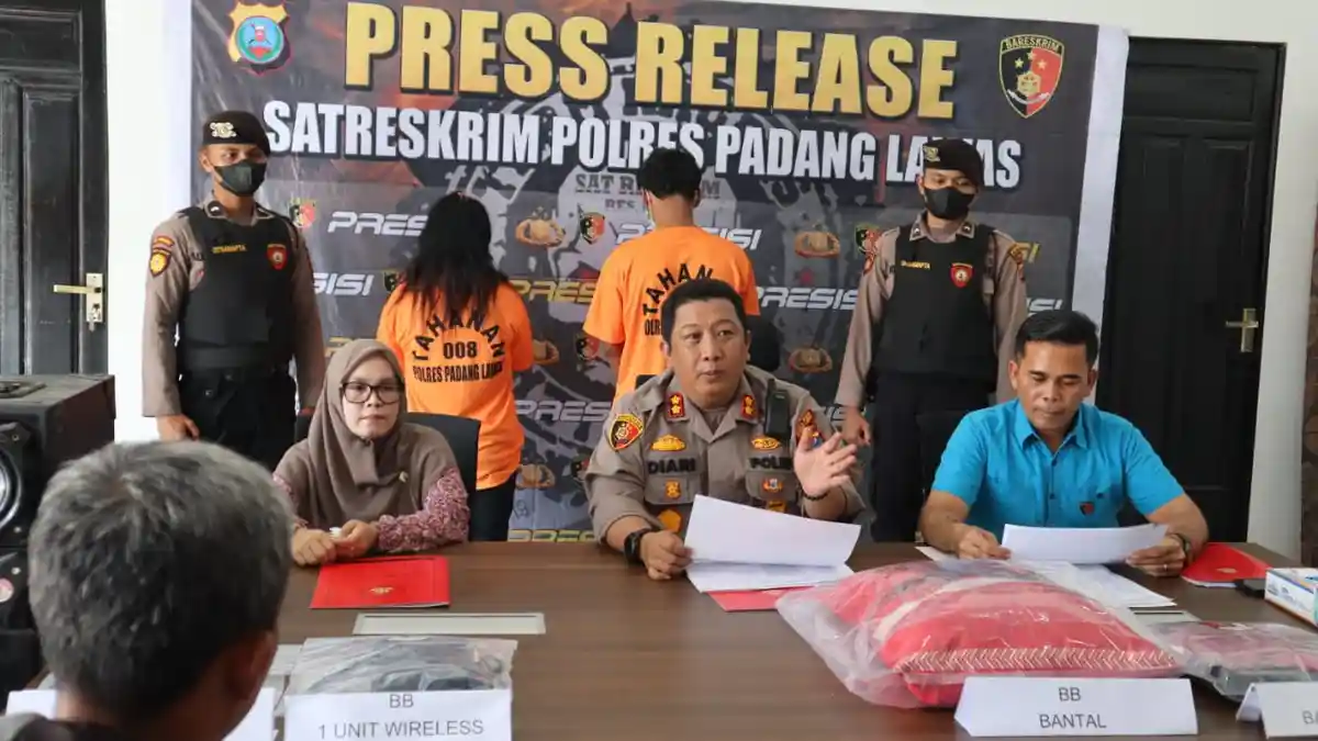 Berbuat Cabul dan Pekerjakan Anak Dibawah Umur di Cafe Remang-remang, Pelaku Diamankan Polres Palas