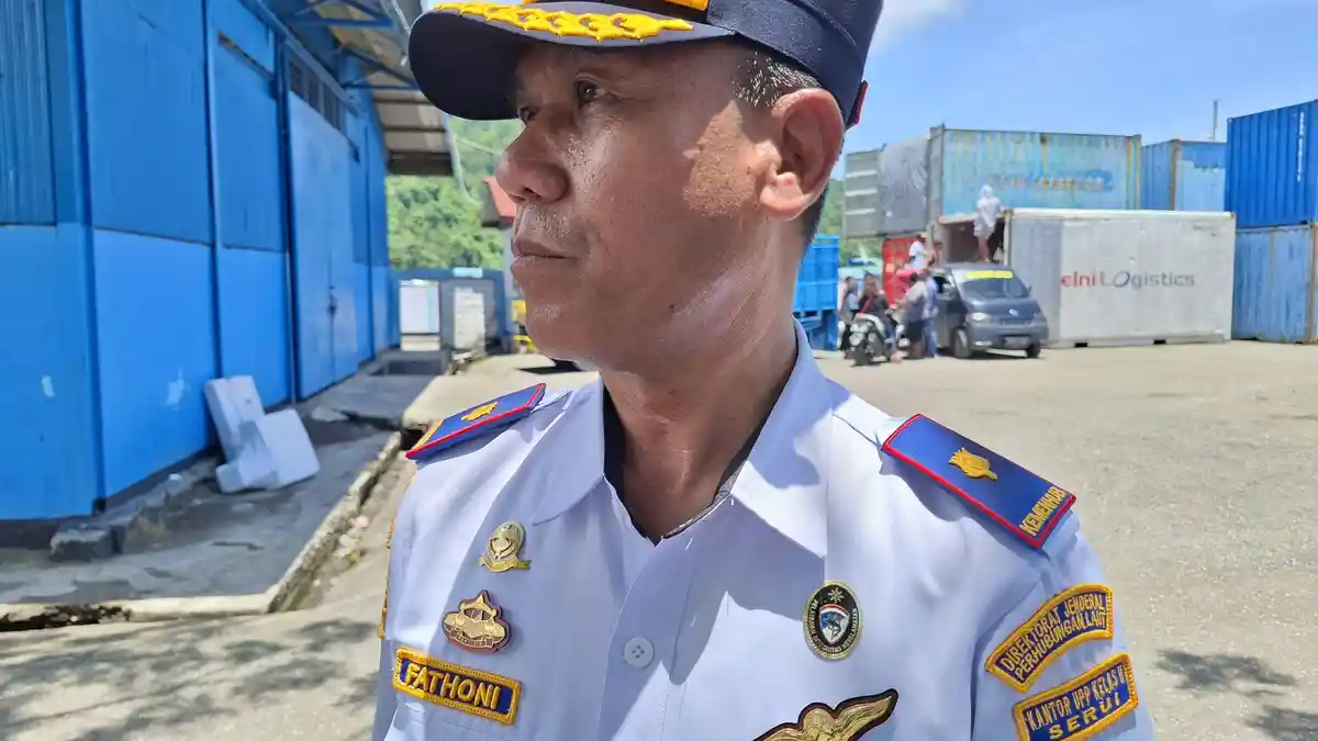 Arus Mudik Terpantau Lancar, Begini Keterangan Kepala Kantor Unit Penyelenggara Pelabuban Serui