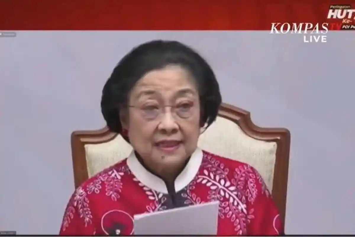 4 Poin Pidato Megawati: Soroti Keanehan Harga Minyak Goreng hingga Singgung Pemilu 2024