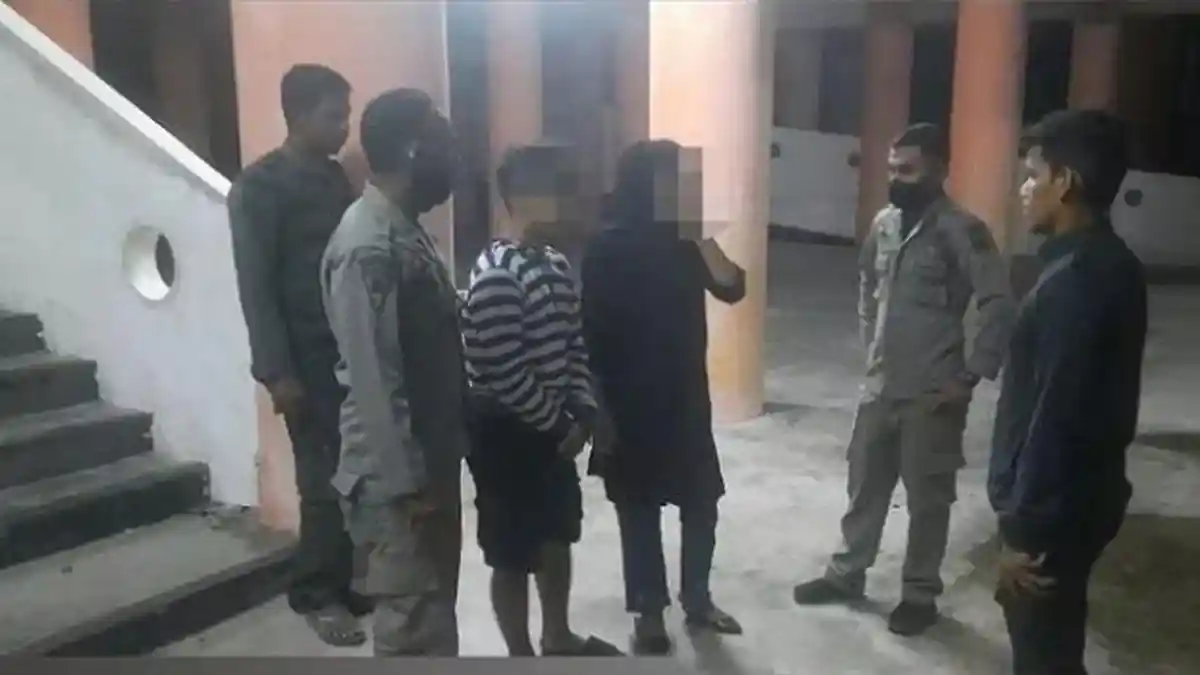 Muda Mudi Ketangkap Basah Mesum di Escape Building Peukan Bada, Mirisnya Pelaku Wanita Hamil 7 Bulan