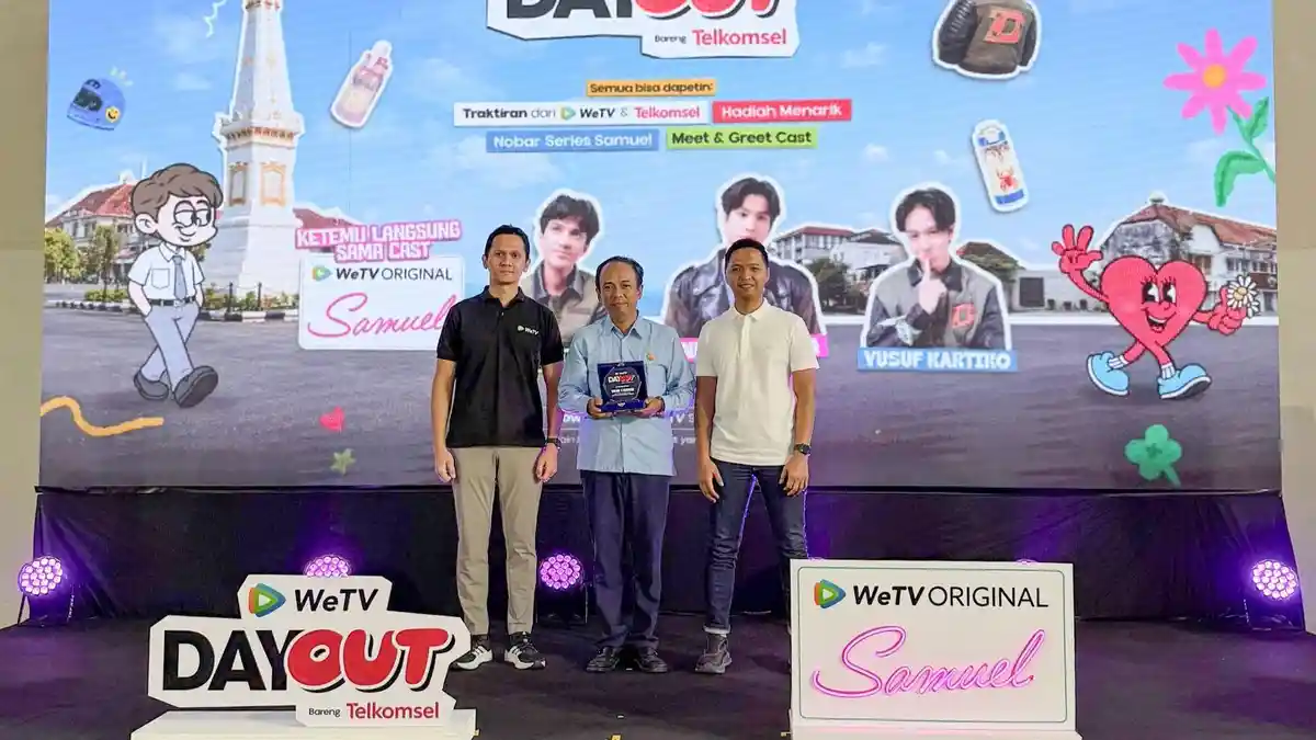 Telkomsel dan WeTV Gelar WeTV Day Out di Dua SMA Yogyakarta, Kenalkan Industri Kreatif Digital - Tribunjateng.com