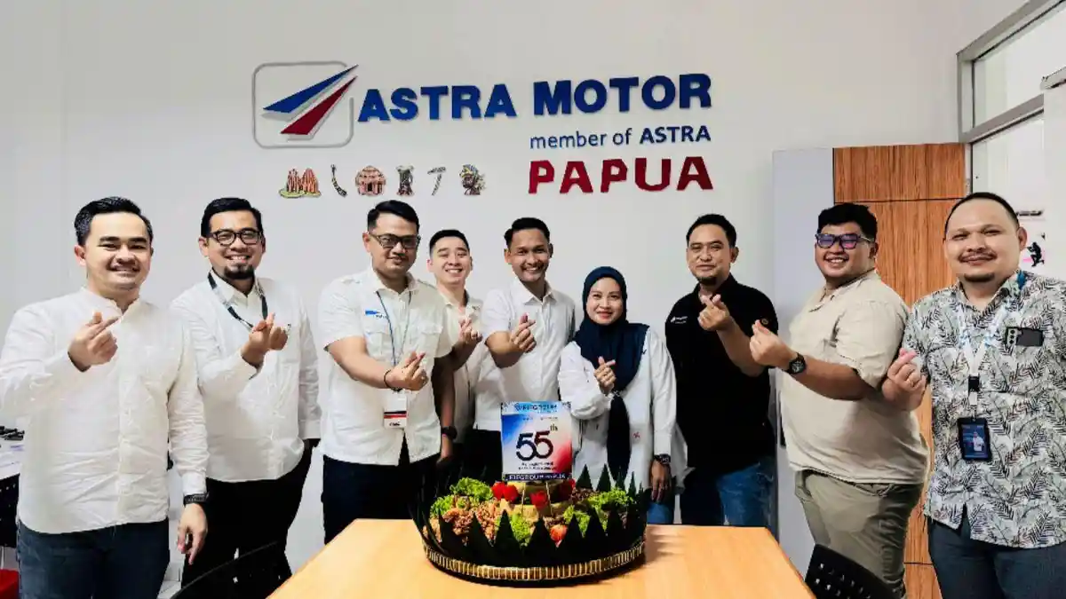 FIF Group Pererat Kolaborasi Dengan Astra Motor Papua Pada HUT ke-55 Astra Motor