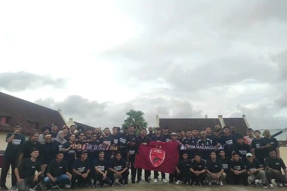 Skuad PSM Wisata Budaya di Benteng Fort Rotterdam, Kenali Sejarah dan Filosofi Makassar
