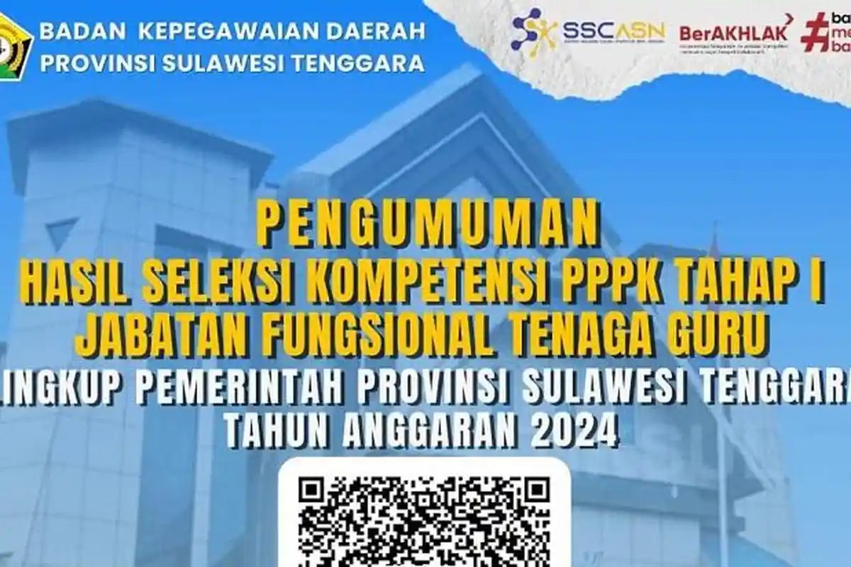 Update Pengumuman PPPK Tahap 2 Sulawesi Tenggara, BKD Sultra Sebut Rilis Akhir Juni 2025