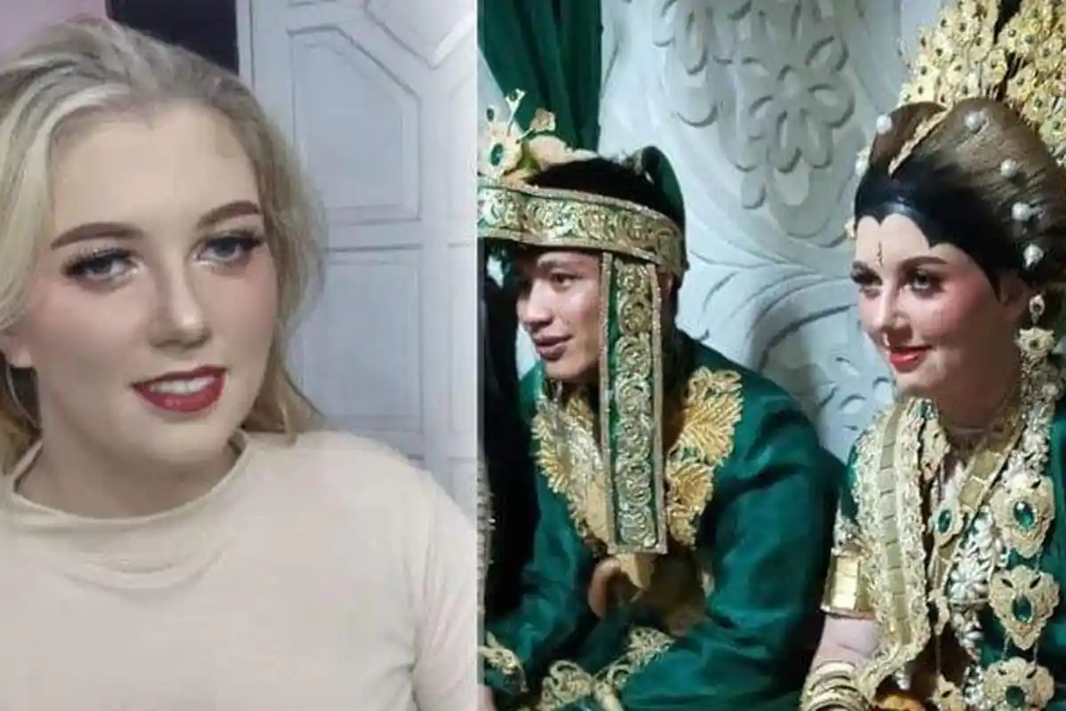 Potret Pernikahan Pria Bugis di Sulawesi Selatan dengan Bule Cantik Asal Jerman, Kisahnya Viral!