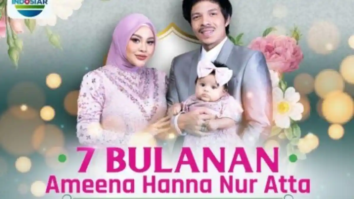 Acara Tedak Sinten Ameena Bakal Disiarkan Live, Ini Link Nonton Perayaan 7 Bulan Putri Atta & Aurel