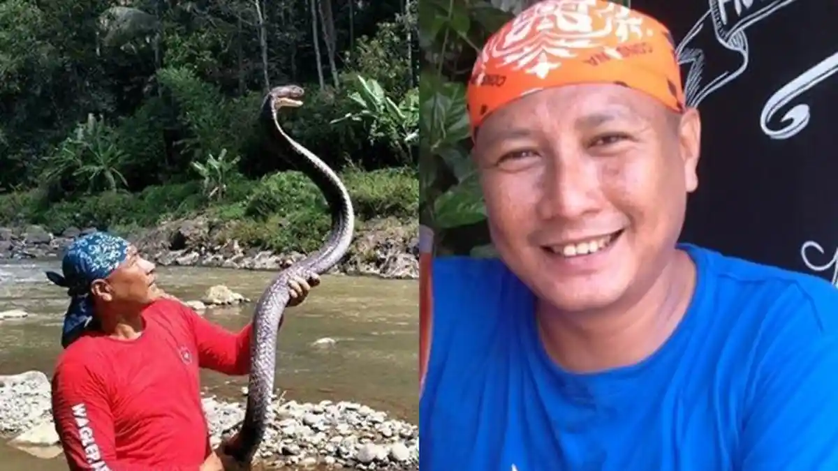 Sosok Heru, Host 'Jejak Si Gundul' Ternyata Bukan Orang Sembarangan, Ahli Ular, Guru Panji Petualang