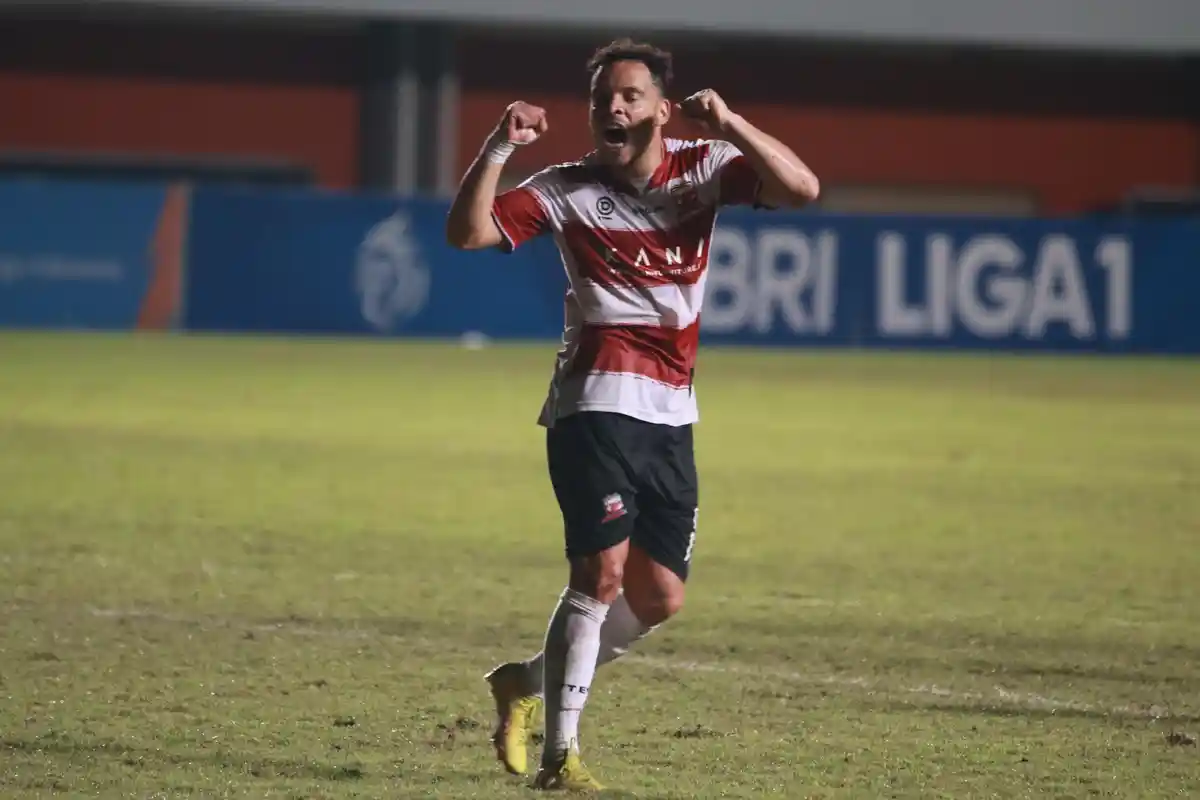 Lulinha Jadi Top Skor Madura United, Bukukan 8 Gol Panaskan Daftar Pencetak Gol Terbanyak Liga 1