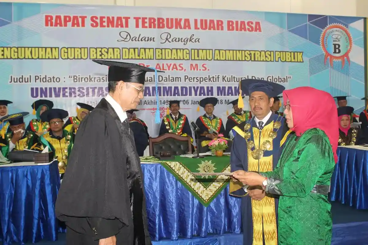 Dilantik Jadi Guru Besar, Ini Harapan Kopertis Wilayah IX kepada Prof Alyas