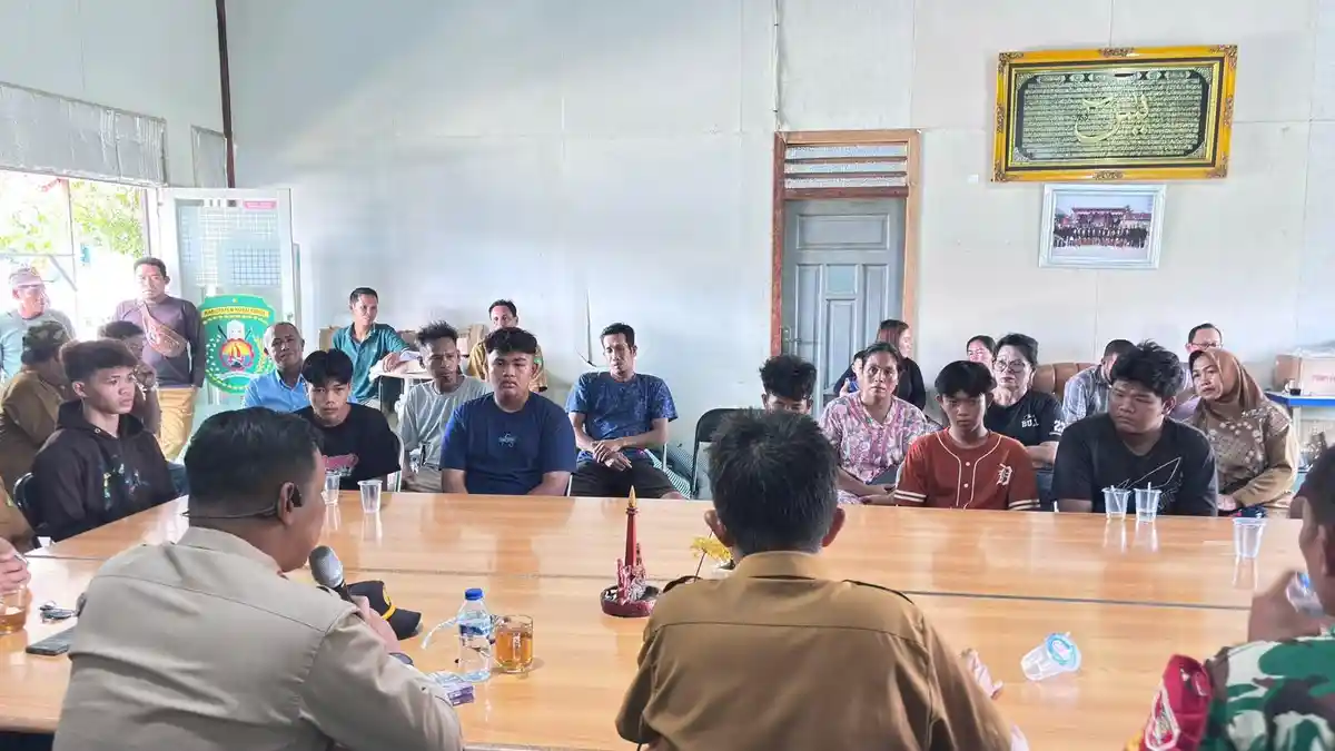 Polsek Muara Ancalong Bina Remaja Terlibat Perkelahian Viral di Kutai Timur - Tribunkaltim.co