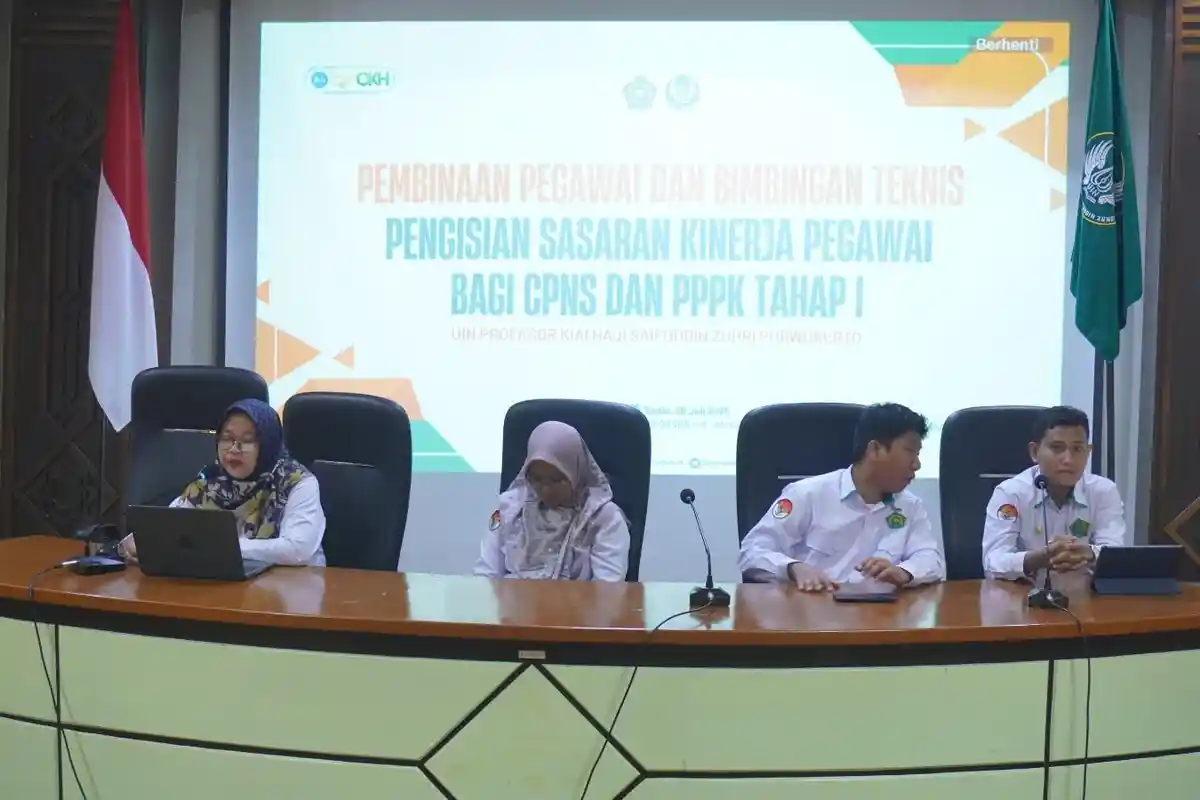 UIN Saizu Gelar Bimtek SKP bagi CPNS dan PPPK: Dorong ASN Susun SKP Tepat Waktu