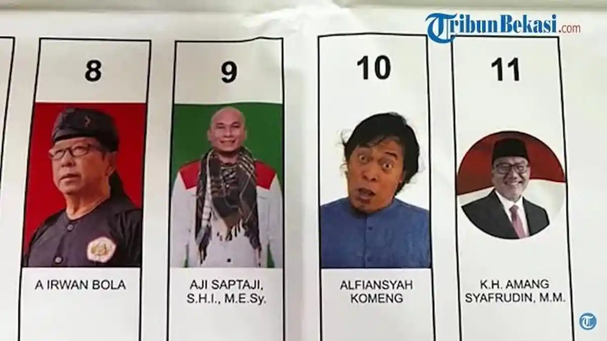 Perolehan Suara Komedian Komeng Unggul Jauh Dibanding yang Lain, Jadi Menuju Senayan?