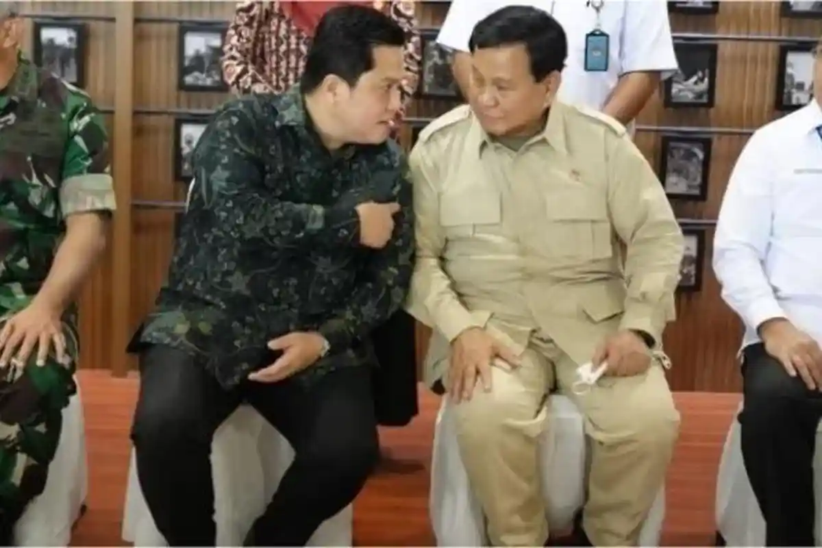 PAN dan Golkar Dukung Prabowo, Kandidasi Erick Thohir Cawapres Menguat