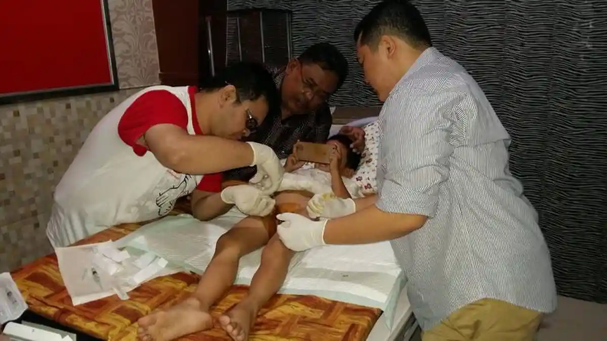 Puluhan Anak Banjarmasin Utara Dikhitan Gratis IDI Kalsel