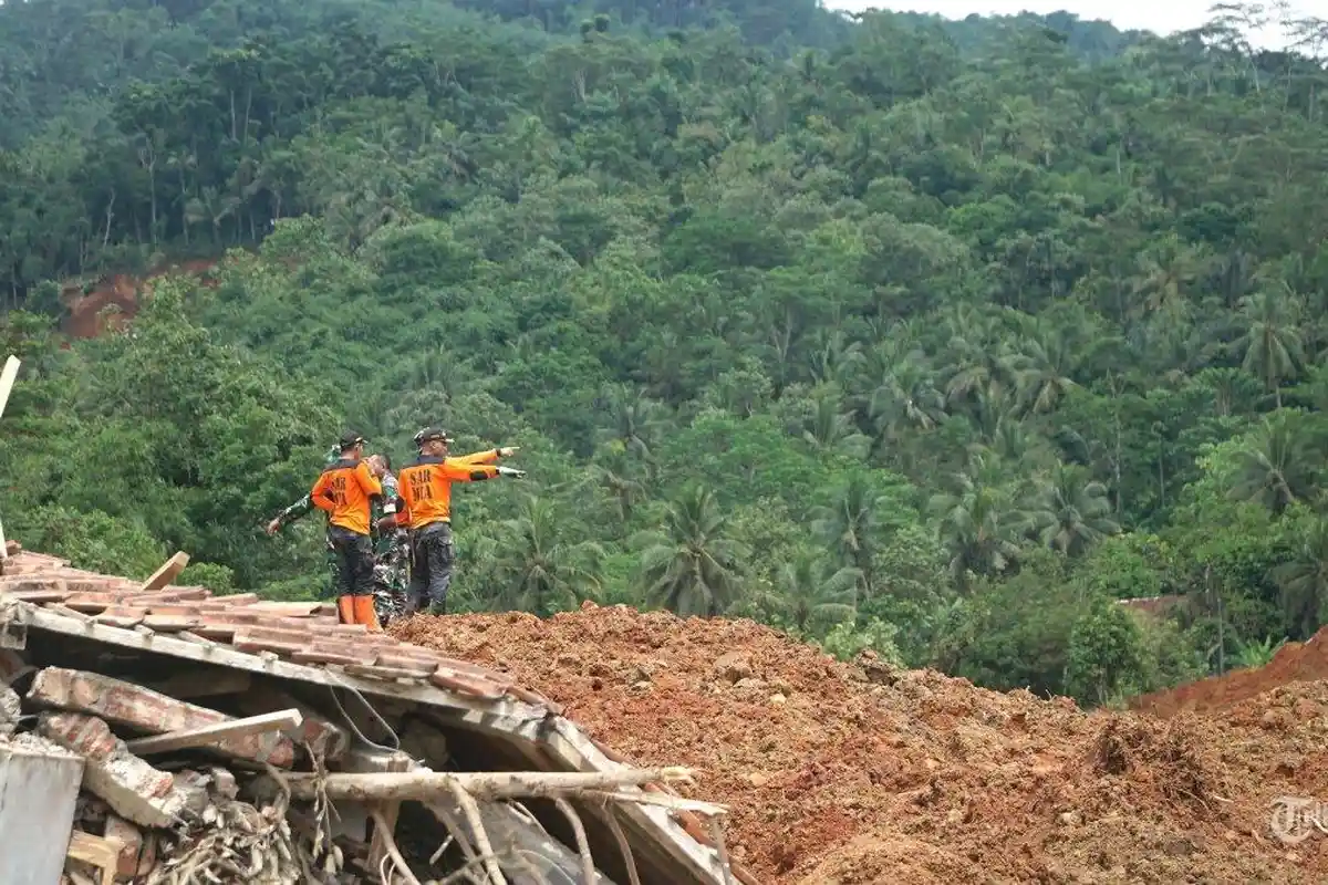 Kronologi Longsor di Cilacap, 17 Orang Dilaporkan Hilang