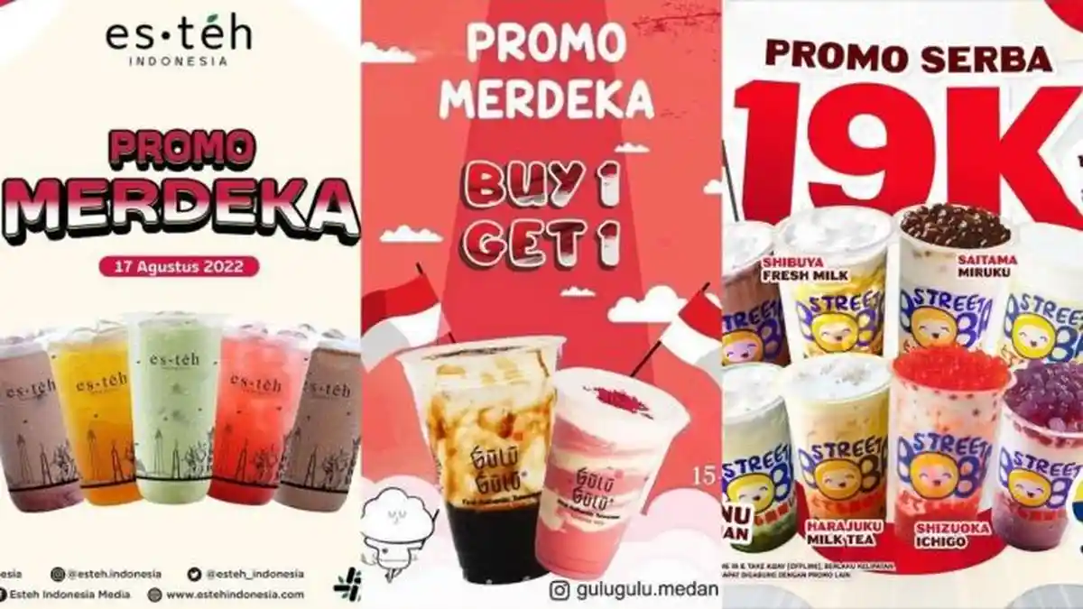 Promo Minuman di Medan Selama 17 Agustus 2022