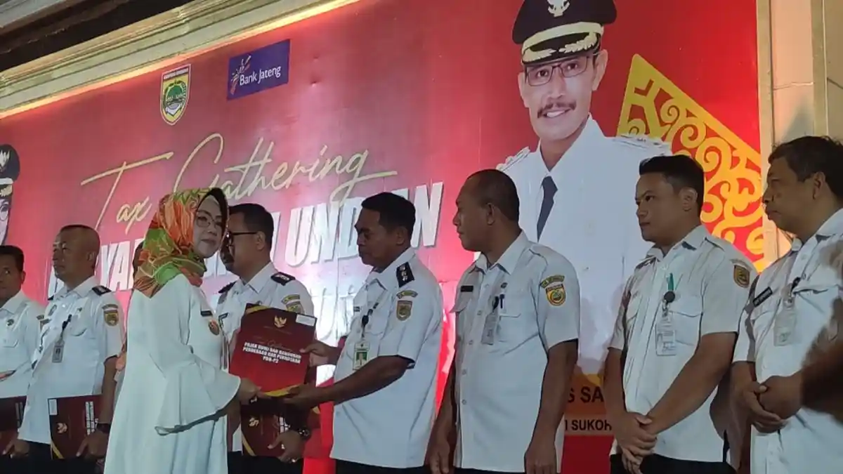Capaian Lunas PBB Meningkat, Pemkab Sukoharjo Beri Hadiah Rp 1,3 Miliar