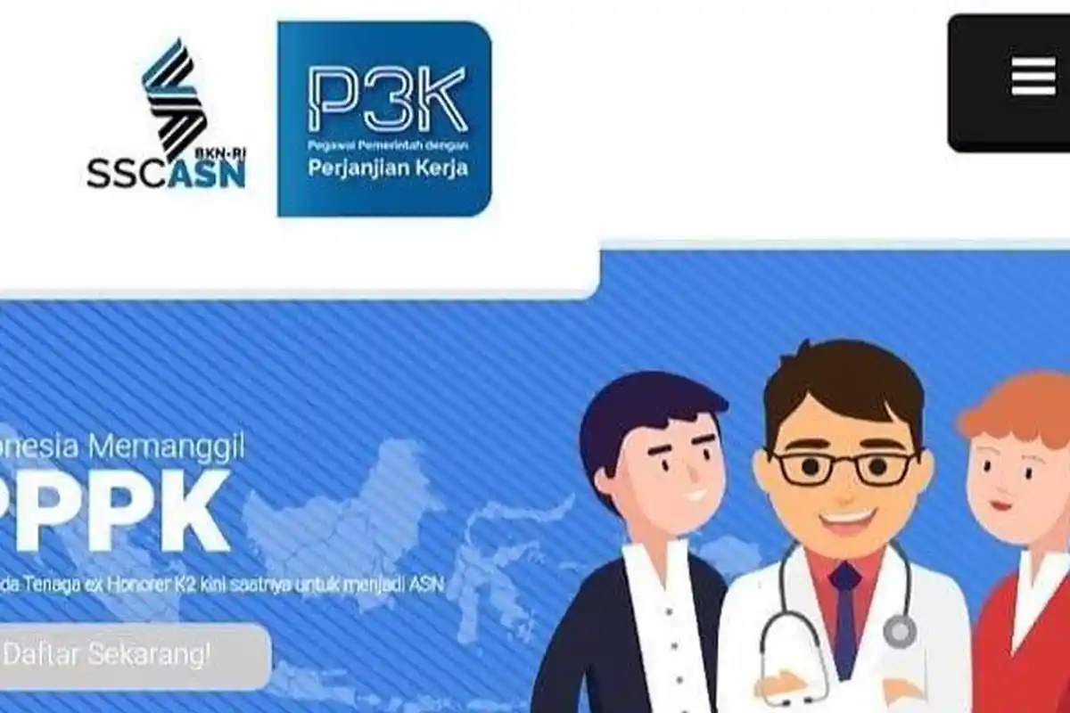 sscasn.bkn.go.id 2023 Link Daftar CPNS dan PPPK 2023, Ini Panduan Cara Daftarnya