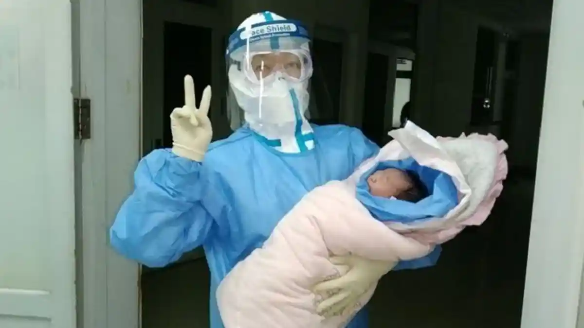 Positif Terinfeksi Virus Corona, Ibu Ini Lahirkan Bayi Perempuan yang Sehat
