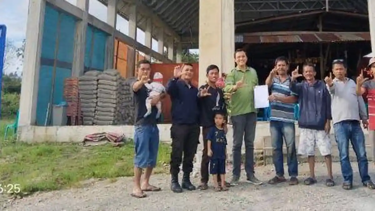 TPL Bantu 500 Sak Semen untuk Gereja HKBP Dame Pargopulan: Selalu Berkontribusi untuk Masyarakat